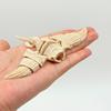 3D-печатная шарнирная модель скелета акулы, полностью подвижные суставы, арт-объект «Морская жизнь» для украшения офисного стола