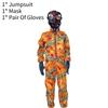 Evil Halloween Resident Cosplay Protection Suit Headgear Gas Mask Adults Kids