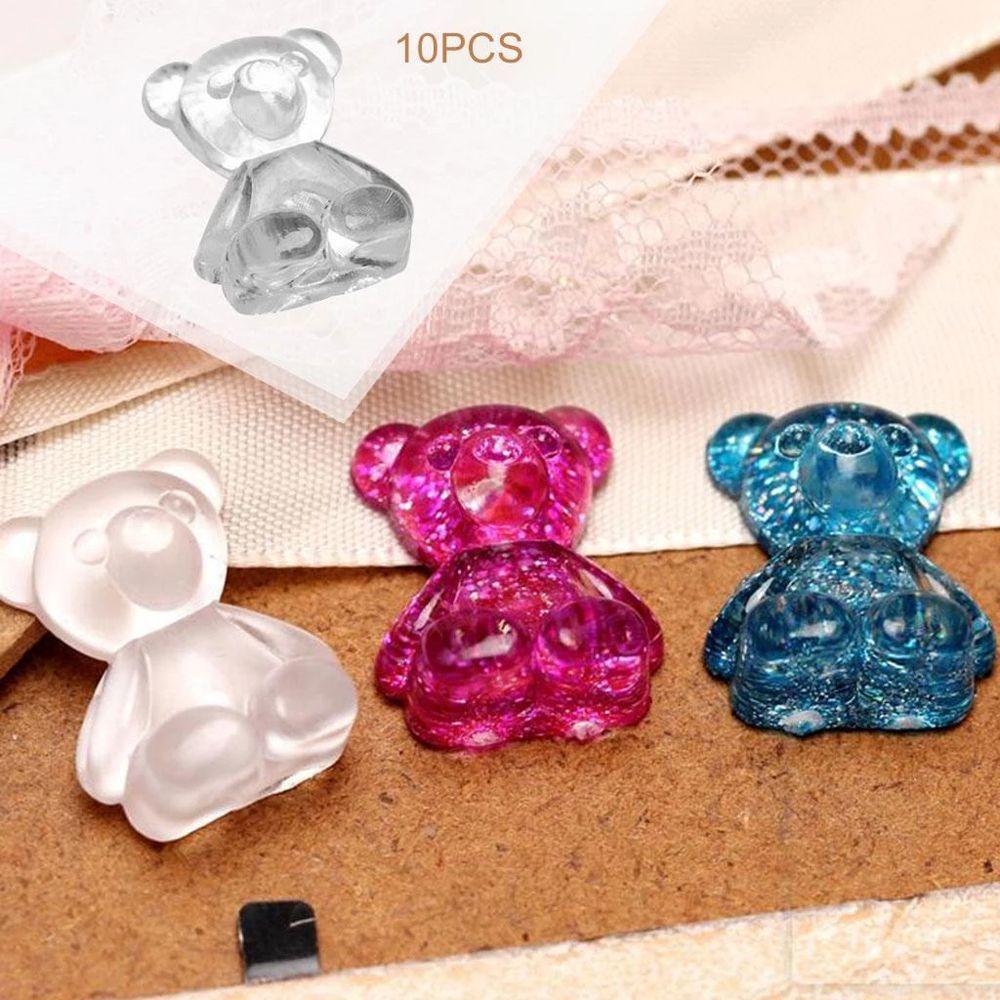 Прозрачная подставка для дизайна ногтей Медведь Доска для дизайна ногтей Карточка для самостоятельного создания ногтей Практика демонстрации ногтей Цветная карта