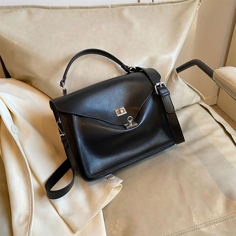 Сумка Messenger crossbody, универсальная сумка через плечо большой вместимости для путешествий, винтажная коричневая женская сумка-тоут из искусственной кожи