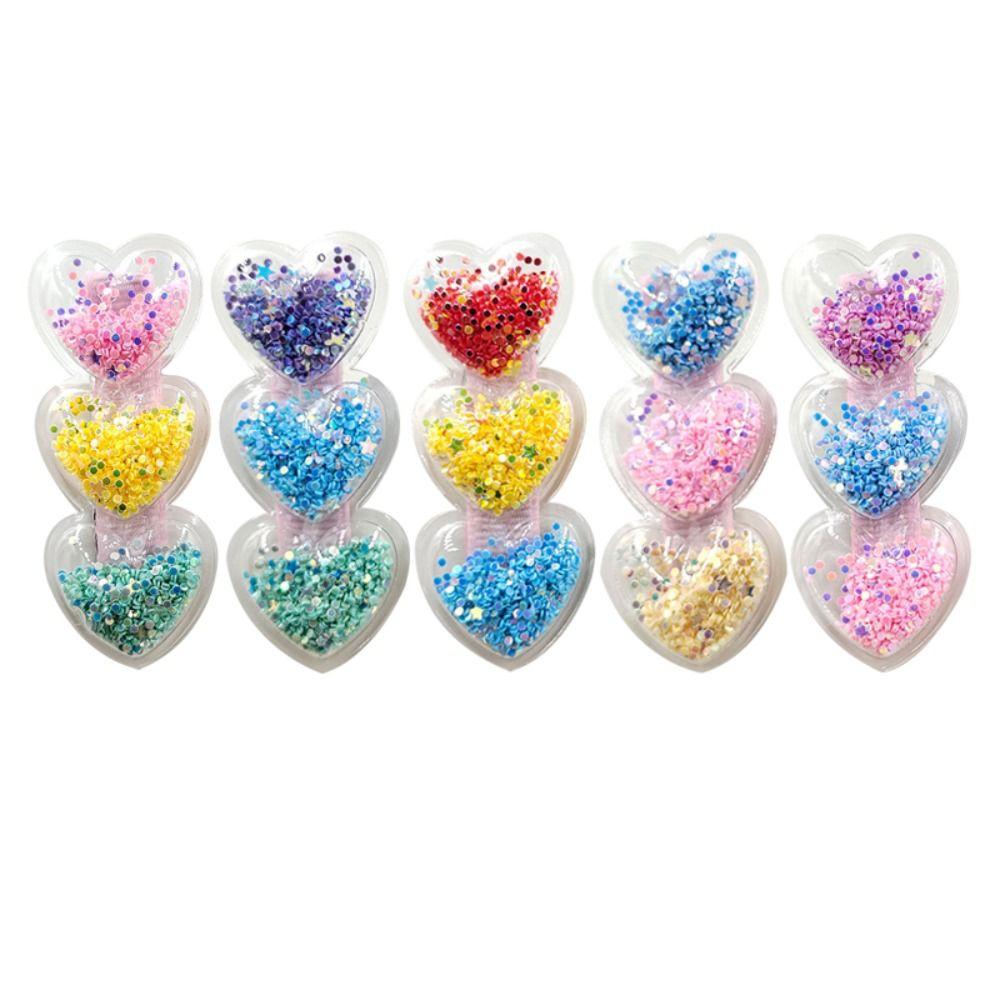 Elegant Pet Hair Accessories Pet Hair Clips Pet Grooming Style Tool Flowing Sand Duckbill Clip Color Random Pet Barrette Cat Dog