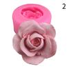 3D Цветок Блум Роза Форма Силиконовая Помадка Мыло Торт Плесень Инструмент Для Выпечки Кексов