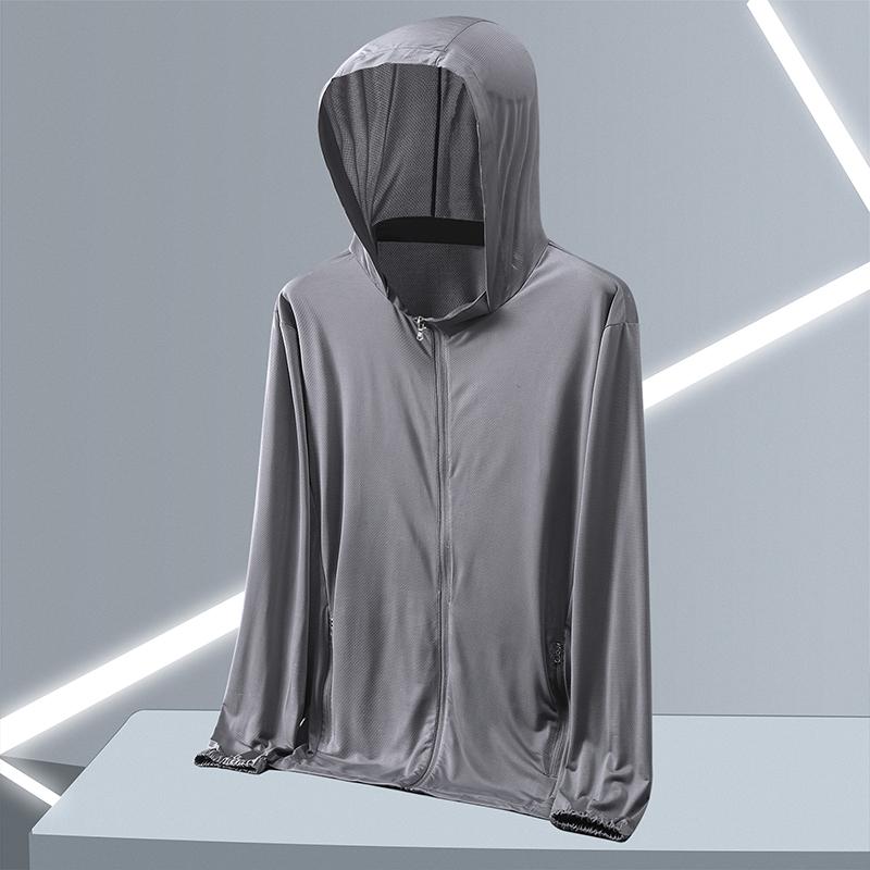 Plus Size 5XL-13XL Summer Coat Men Hooded Breathable Windbreaker Summer Sun Protection Jackets Oversize Men Clothing