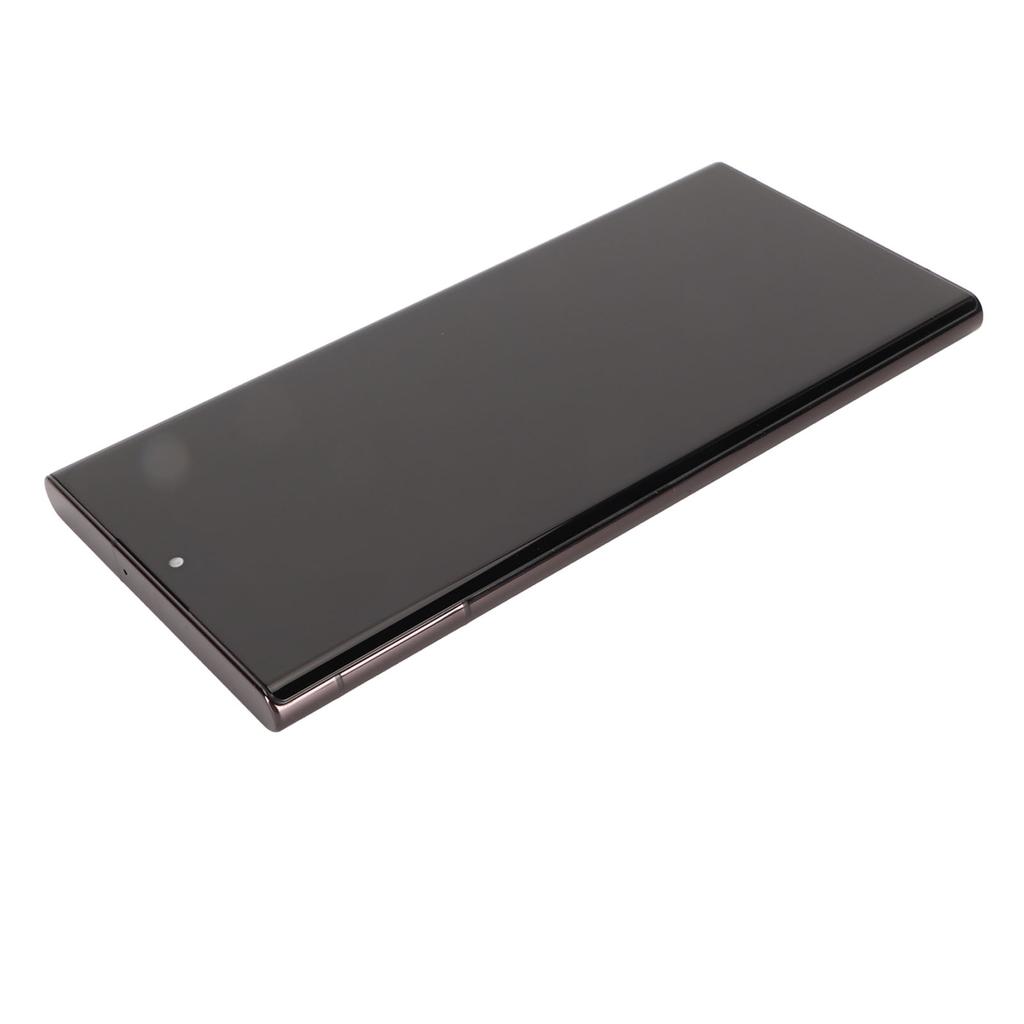 Замена экрана телефона с рамкой Функция отпечатка пальца Черный Сенсорный дисплей Дигитайзер в сборе Запчасти для замены телефона