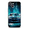 Sports Car JDM Tokyo Drift For iPhone 11 12 13 15 14 Pro Max Phone Case X XR XS 7 8 Plus SE 2020 Luxury Black Soft Cover Funda