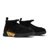 Air Jordan 15 Retro Grade School 'Doernbecher' 2018 (унисекс) Детские баскетбольные кроссовки Черный / Металлик Золотой / Белый BV7110 017
