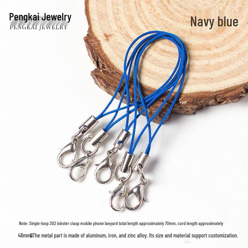 Сделай сам Красочный ремешок для мобильного телефона с карабином-лобстером – Аксессуар для ювелирных изделий ручной работы и шнурок-подвеска