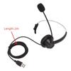 With Microphone Single Ear Business Headset Flexible Noise Reduction USB Headset  Online Course
