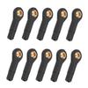 10Pcs RC Tie Rod Ball Head Light Weight Wear Resistant Plastic Accurate Size M3 Tie Rod End Ball Joint for 1/10 1/12