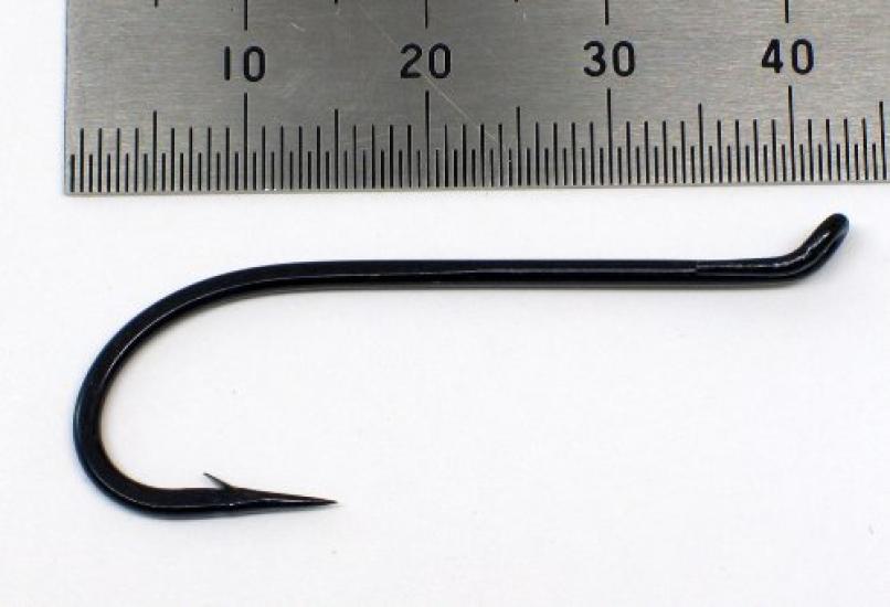 AXISCO Fly Hooks AFB Fishing Hooks (100-Pack) 080-#2/0