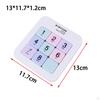 Magnetic Number Sliding Puzzle Portable Learning Tangram Jigsaw Intelligence 3 Floors