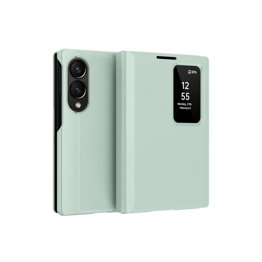 Smart View Window Flip Case For Samsung Galaxy Z Fold8 Wide /Z Fold8 Ultra, Wallet Card Cover Stand Phone Cases Protector Skins Shell