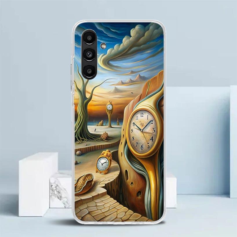 Salvador Dali Art Cover for Samsung Galaxy A17 A37 A57 A16 A26 A36 A56 A15 A14 A55 Phone Case A13 A53 A25 A35 A24 A34 A23 A33 Ga