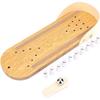 Jeu de Bowling en Bois - Mini Jeu de Bureau - Léger - Portable - Pour Enfants
