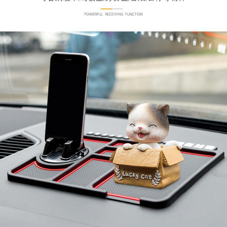 Multi-Function Anti-Skid Car Phone Mat & Navigation Bracket