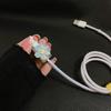 3D Cartoon Bite-Proof Cable Cover for Apple, Huawei, OPPO, Vivo