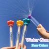 1/2PCS Fireworks Spray Toy Pull-Back Water Gun Outdoor Splash Games for Pool Lawn Activities Kid Summer Interactive Beach Gift