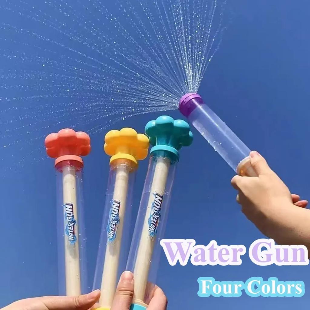 1/2PCS Fireworks Spray Toy Pull-Back Water Gun Outdoor Splash Games for Pool Lawn Activities Kid Summer Interactive Beach Gift