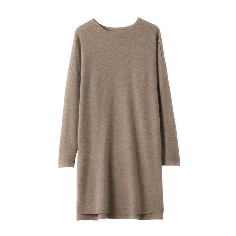 Женский кашемировый свитер Qinghe Cashmere 100% кашемир Женский осенне-зимний кашемировый свитер Мягкий и теплый
