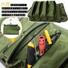 solaay Tool Tool Multifunctional Roll Tool 960D Oxford 6 Storage Shoulder Home Carpenter Bag, Roll-Up Bag, Bag, Cloth, Pockets, Strap, Handbag,