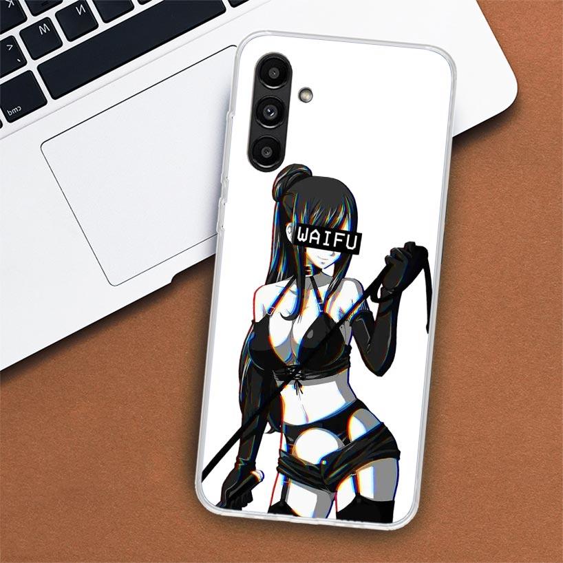 Sugoi Senpai аниме Waifu сексуальная девушка чехол для телефона для Samsung Galaxy A55 A54 A53 A52 A15 A14 A13 A12 A35 A34 A33 A32 A25 A24 A23 A22