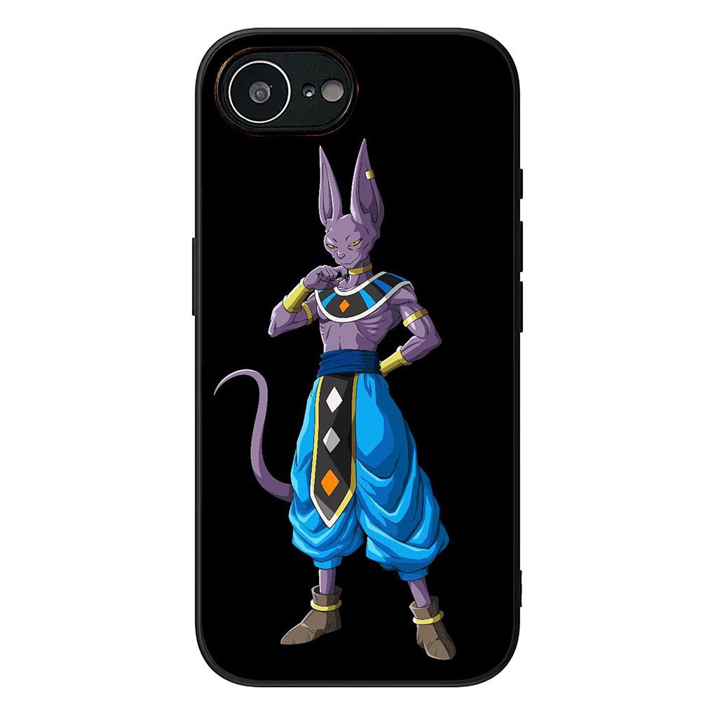 Cover for Samsung Galaxy S25 S24 S23 FE Plus Ultra S7 Edge A16 A15 5G s25+ Coque Phone Case Beerus Dragon Son Gokus Ball Whis