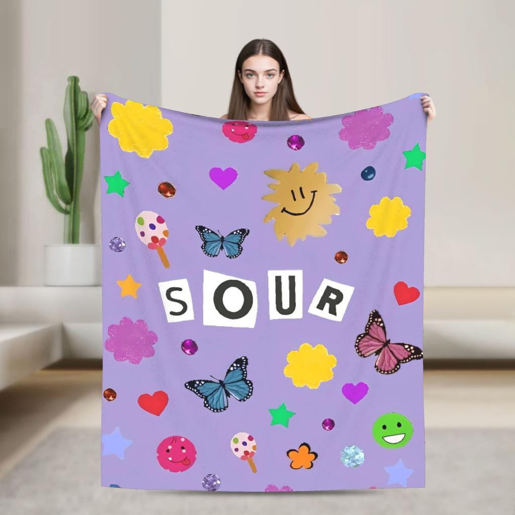 Warm Blanket Camping Throw Blanket Flannel Bedspread For Couch Chair Sofa Bed O-Oli-via Vampire Funny Sofa Bed Cover