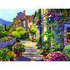 Diamond Embroidery Cross Stitch Landscape Full Round Rhinestones Street Scenery Diamond Painting