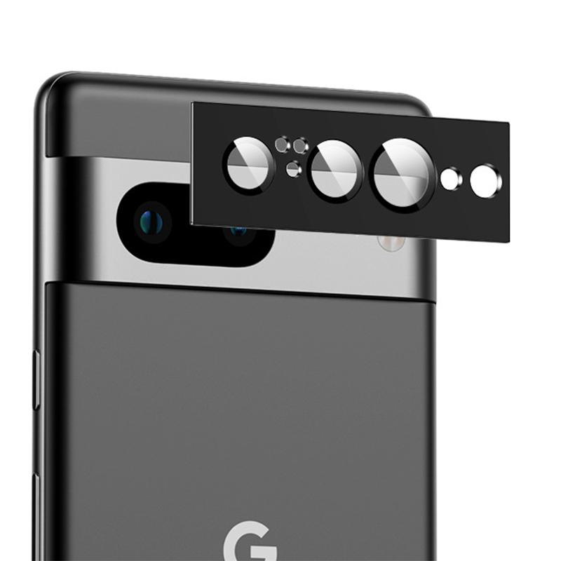 Для Google Pixel 7 8 Pro 7a 6a Pixel7 Защитная пленка для объектива Защитная пленка Заднее металлическое кольцо Стекло задняя наклейка для камеры Чехол
