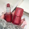 HERORANGE Soft Mist Language Velvet Lipstick Fat Mound Mist Surface Matte Not Easy to Stain Cup Appearance White Lipstick