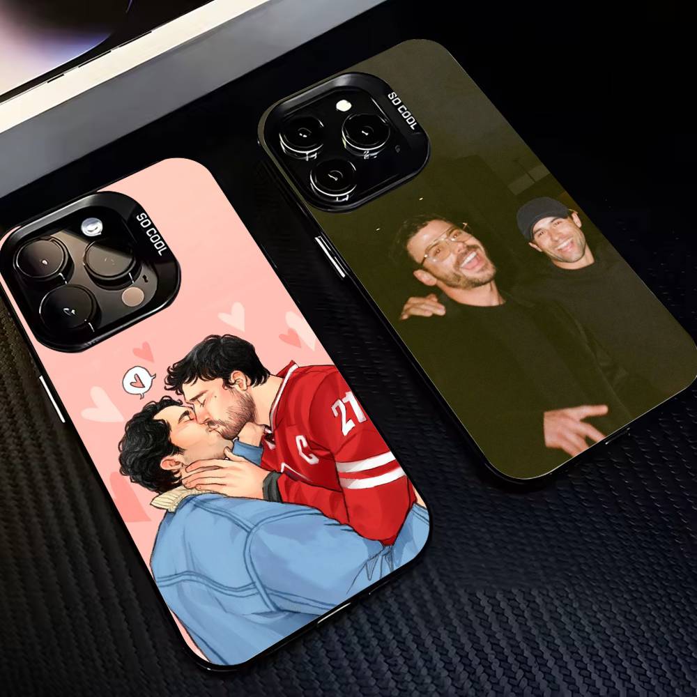 Scott Hunter Kip Grady SKIP Phone Case For iPhone17 16 15 14 13 12 Pro Max Grey Black Matte Laser Metallic Aurora Funda