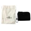 Used COACH Coach L-Zip Key Case CS719 Black Women's Used Good Condition
