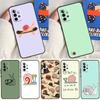 Мультяшный Чехол-Улитка Для Samsung Galaxy A53 A15 A22 A52 A32 A54 A14 A16 A26 A36 A56 A55 A35 A05 A06 A33 A13