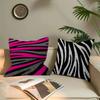 Black White Print Zebra Pillow Anime Pillow Sofa Bed Head Pillow Cover Cushion Cover 45X45 Cm Fashion
