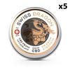 Swiss FX Dragon CBD Balm 450mg (12ml) 5 Balms