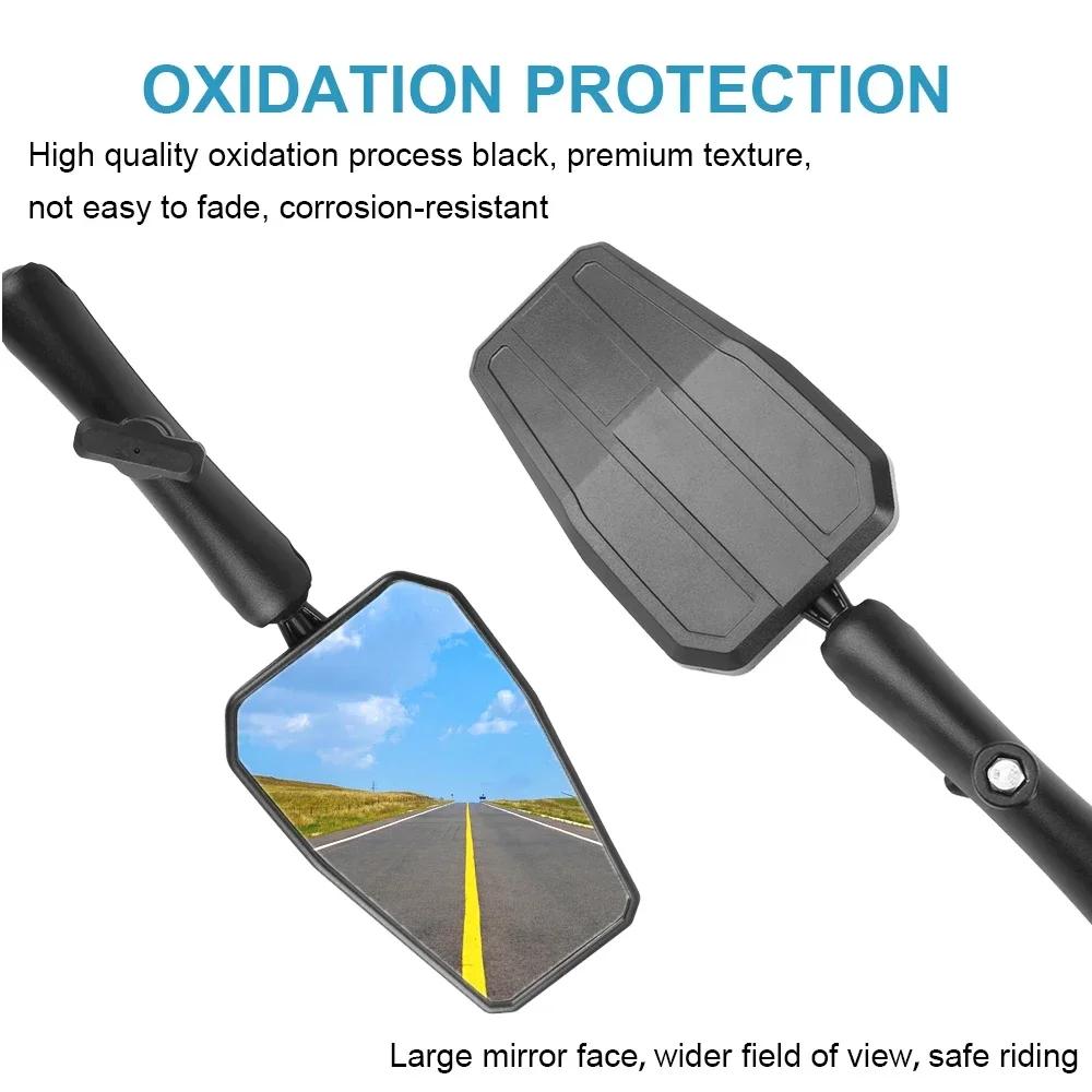 Rearview Mirrors Universal 8MM 10MM Side Mirror For KTM ADV BMW Honda CB650R Suzuki GSR400 Kawasaki Versys KLR650 Benelli TRK502