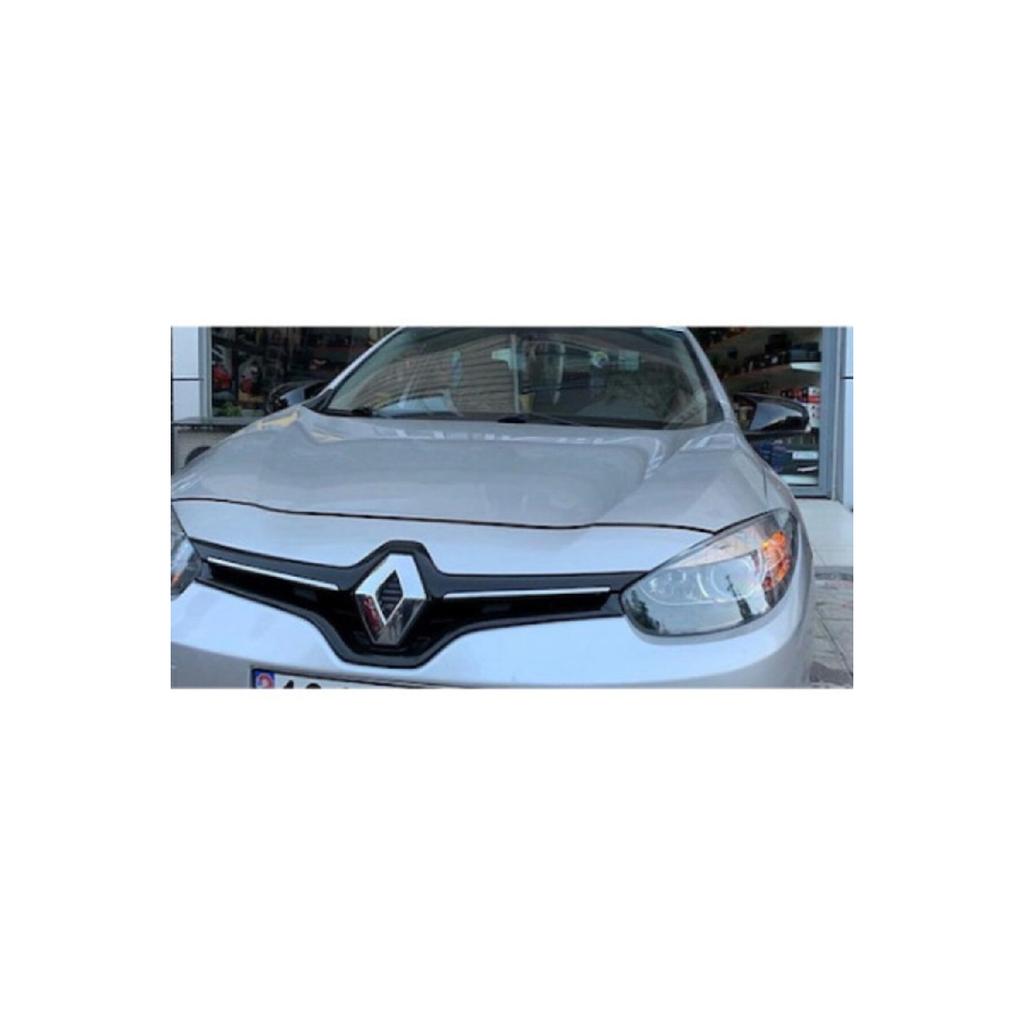 Для Renault Fluence Batman Bat Зеркальный чехол Piano Black 2009-2016