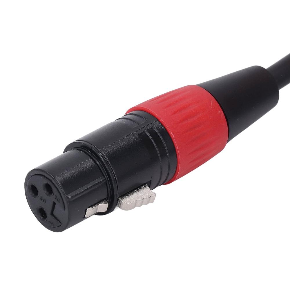 Plug and Play Audio Adapter Cable Flexible Microphone Connector Cable for Audio Console