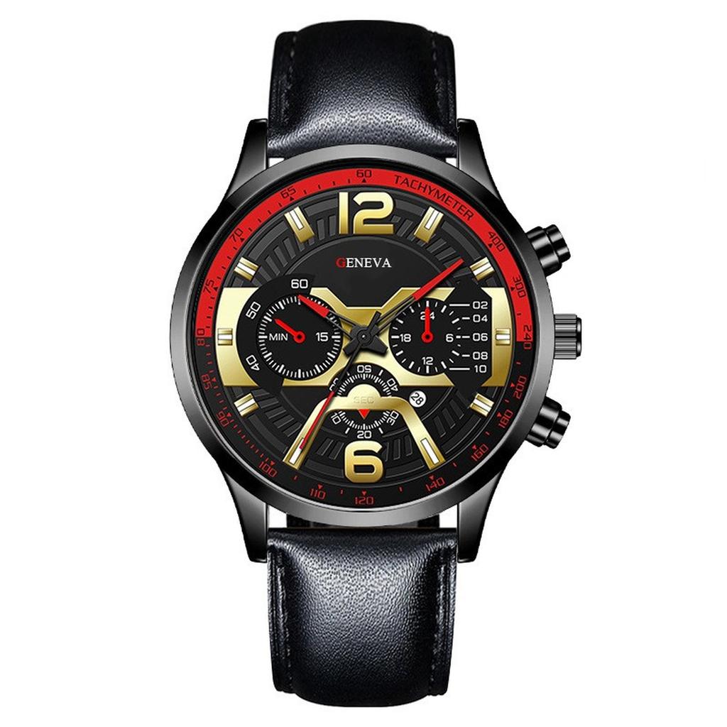 Мужские водонепроницаемые светящиеся наручные часы-будильник для бега