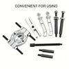 9Pcs Bearing Separator Tool Set Heavy Duty Bearing Puller Kit for Engine Transmission Repair Universal Precision Auto Tools