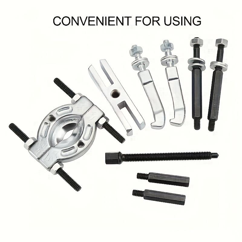 9Pcs Bearing Separator Tool Set Heavy Duty Bearing Puller Kit for Engine Transmission Repair Universal Precision Auto Tools