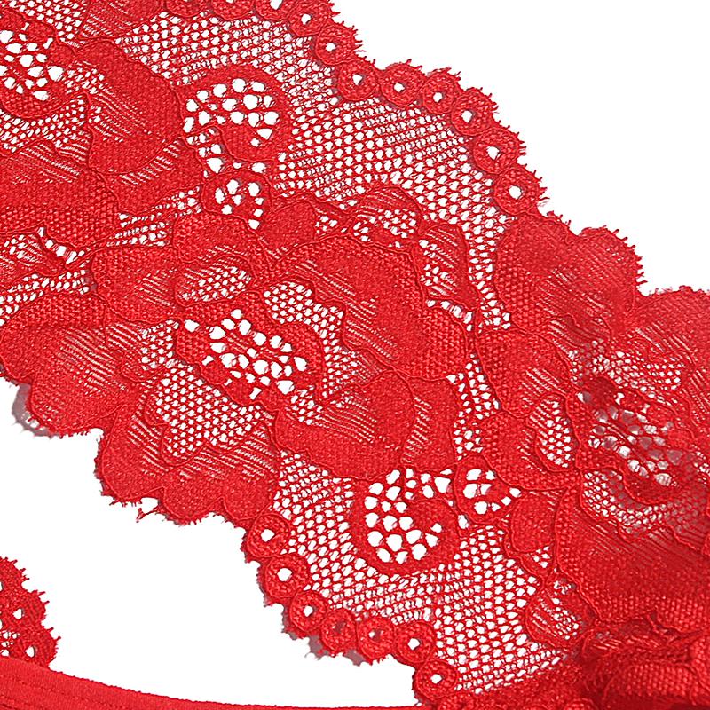 1 шт. Кружевные Сексуальные Женские Стринги с Низкой Посадкой Красные Прозрачные Цветочные Трусики Дышащее Интимное Белье Женские Тонги Трусы