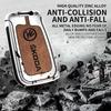 JKFB8 Zinc Alloy Leather Car Flip Remote Key Case Cover Holder Shell for Skoda Octavia Kodiaq Karoq Protector Car Keychain Accessories