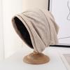 Internet celebrity confinement hat women's black spring and autumn winter warm knitted versatile pullover heap hat head hat men's cold hat