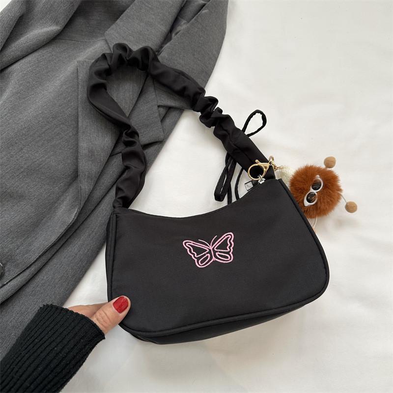 2023 Новая Простая Повседневная Сумка Модная Уличная Сумка через Плечо из Ткани Оксфорд