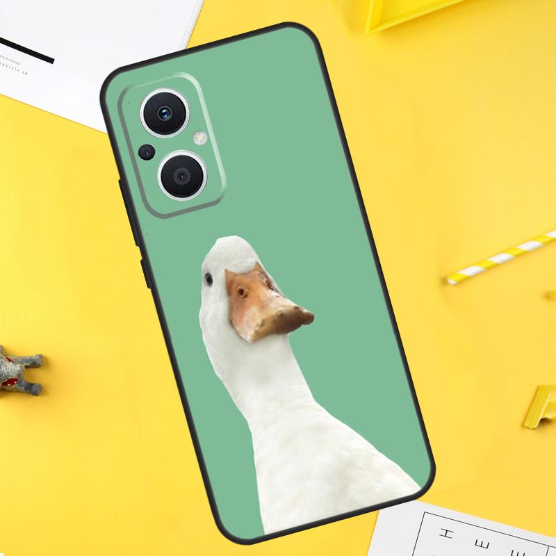 Милый Мультяшный Утенок Для OPPO Reno 14 13 12 11 10 Pro 8T 11F 12F 13F 14F 7 8 Lite Чехол Для OPPO Find X9 X8 X6 X5 Pro