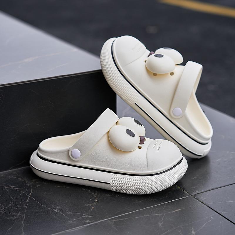 1 Pair Cartoons Funny Anime Accessories Funny Big Eye Diy Decoration Shoe Buckle Buckle Shoe Flower Buckle Charms Accessories