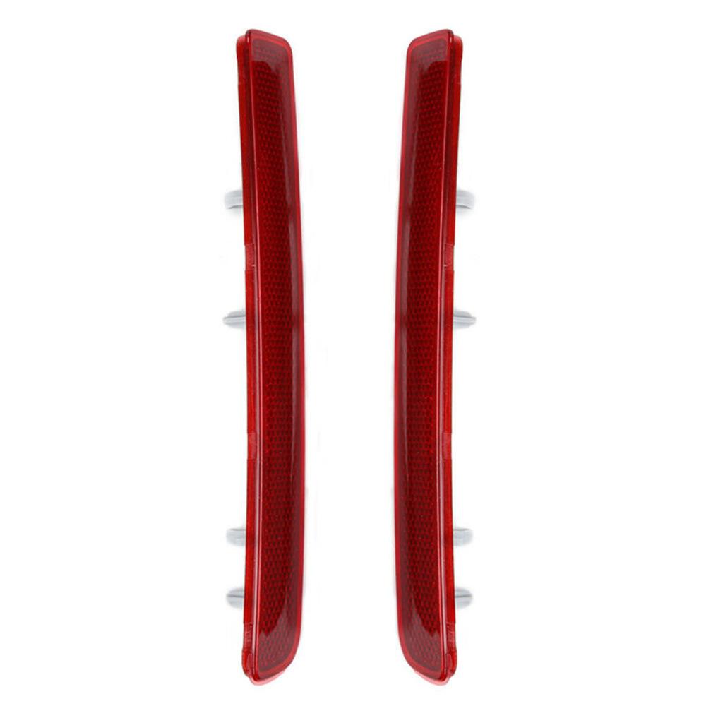 Комплект красных отражателей для левого и правого заднего бампера для Land Rover LR4