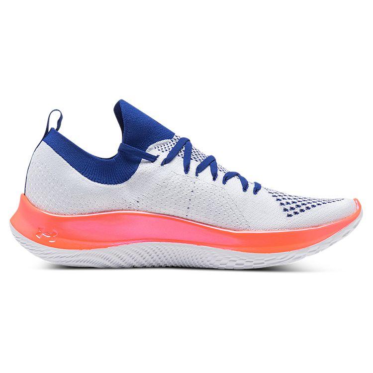 Under Armour Flow Velociti SE Lightweight Comfortable Fabric Low-Top Casual Running Shoes Women Sneaker White Blue 3025711-105