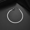 Hip-hop Retro Stainless Steel Blade Chain Bracelets for Men Women Minimalism Trend Versatile Non-fading Jewelry Accessories Gift